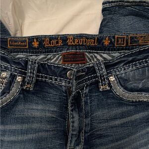 Rock Revival Dark Blue Skinny Jeans